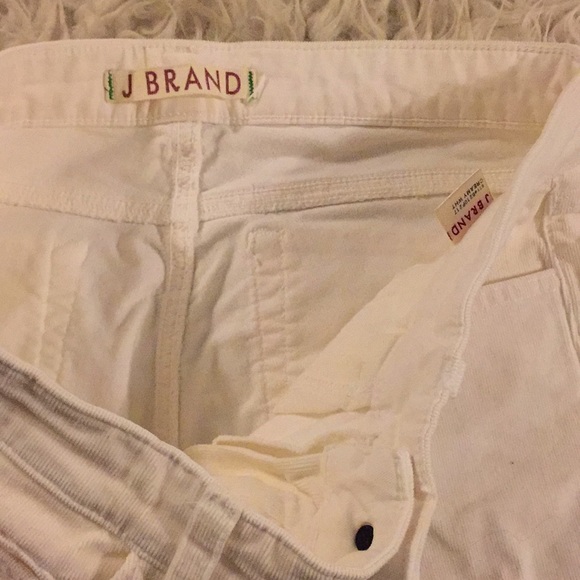 JBrand Creamy White Corduroy Skinny Jeans - Picture 2 of 5